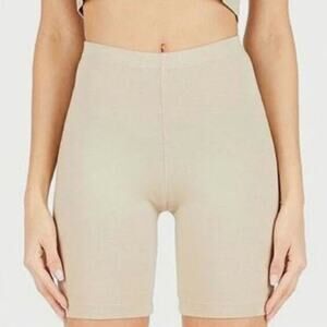 Cotton Citizen Siena Biker‎ Shorts Oatmeal Size XS